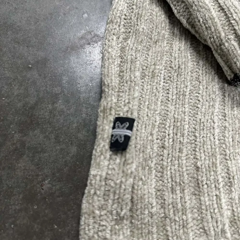 Vintage Xtreme Gear Striped Ribbed Crewneck Sweater XL